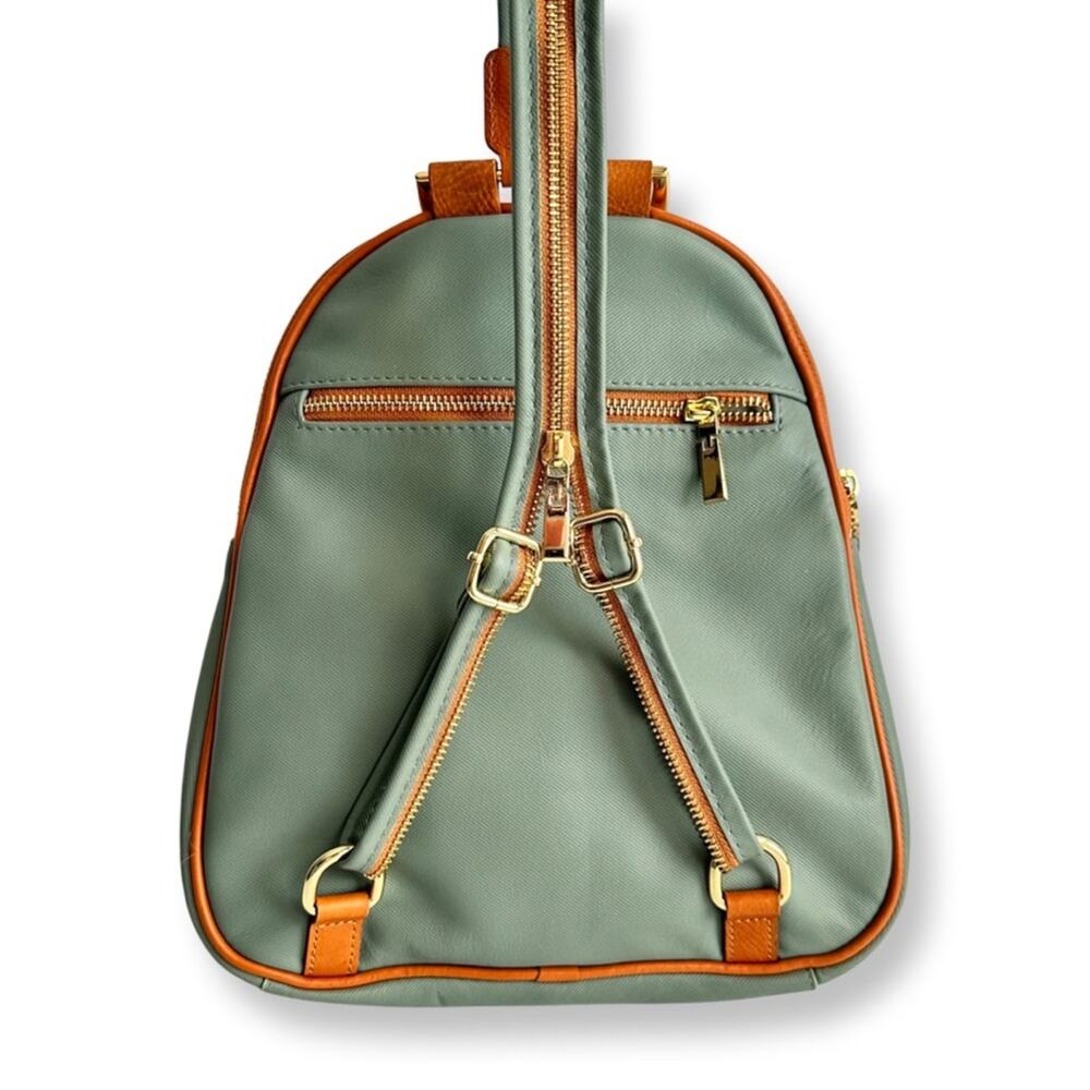 New Valentina Multi Pouch Genuine Leather Bag - Picture 5 of 13